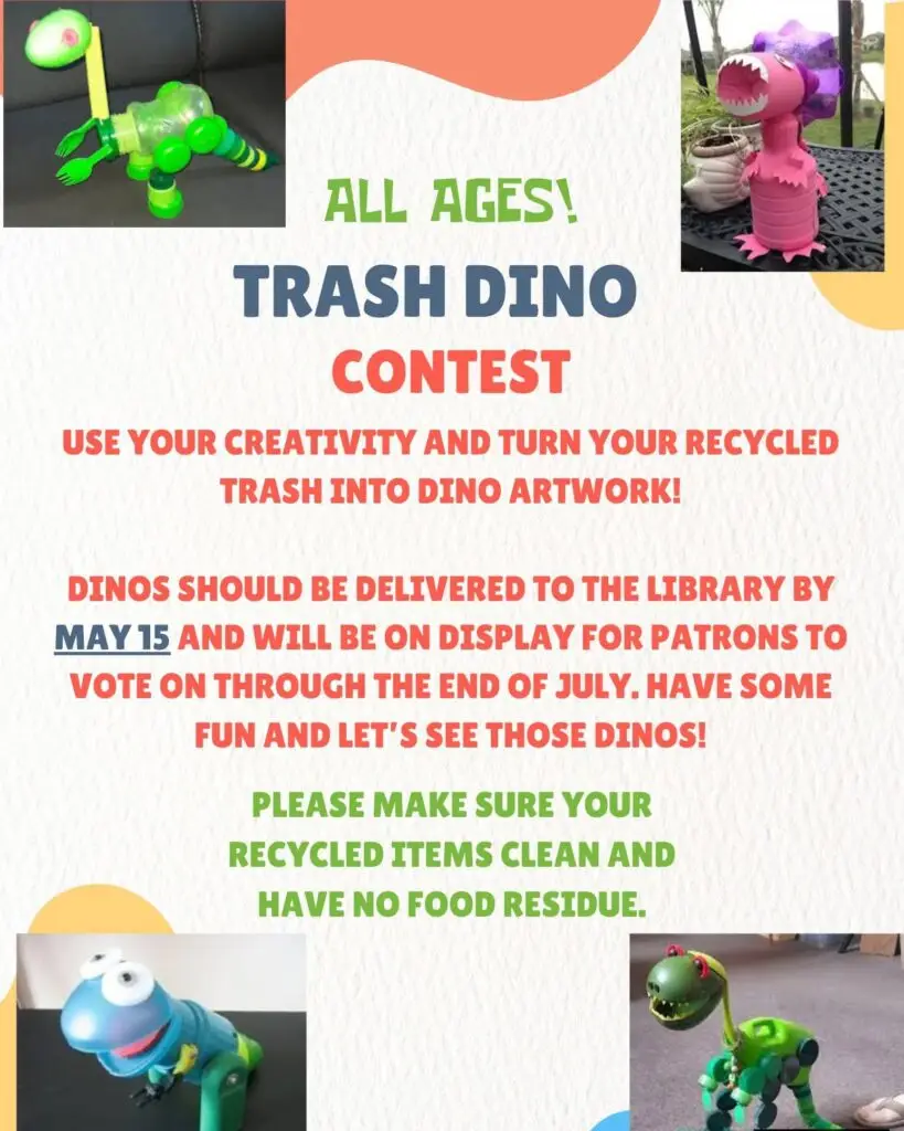 Make a Trash Dinosaur