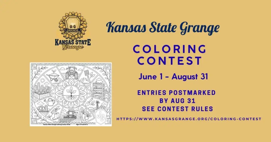 Coloring Contest June 1 to August 31